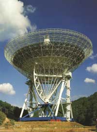 Modernes Radioteleskop